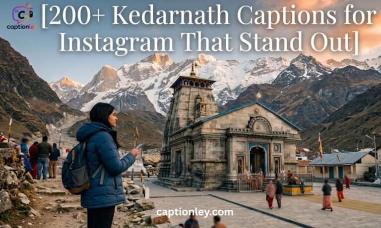 200+ Kedarnath Captions for Instagram That Stand Out