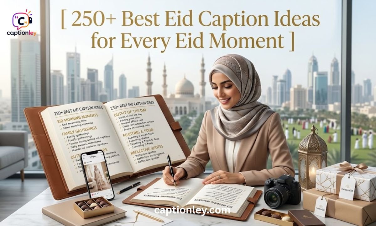 250+ Best Eid Caption Ideas for Every Eid Moment