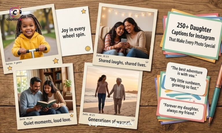 250+ Daughter Captions for Instagram That Make Every Photo Special