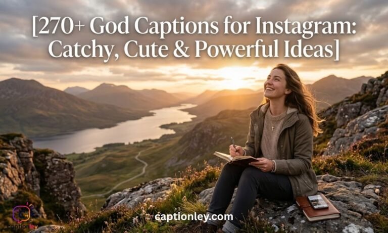 270+ God Captions for Instagram Catchy, Cute & Powerful Ideas