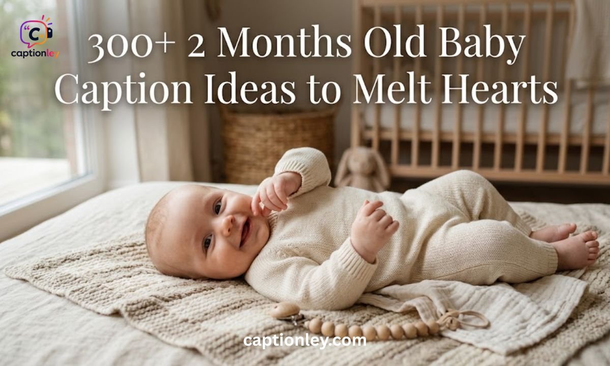 300+ 2 Months Old Baby Caption Ideas to Melt Hearts