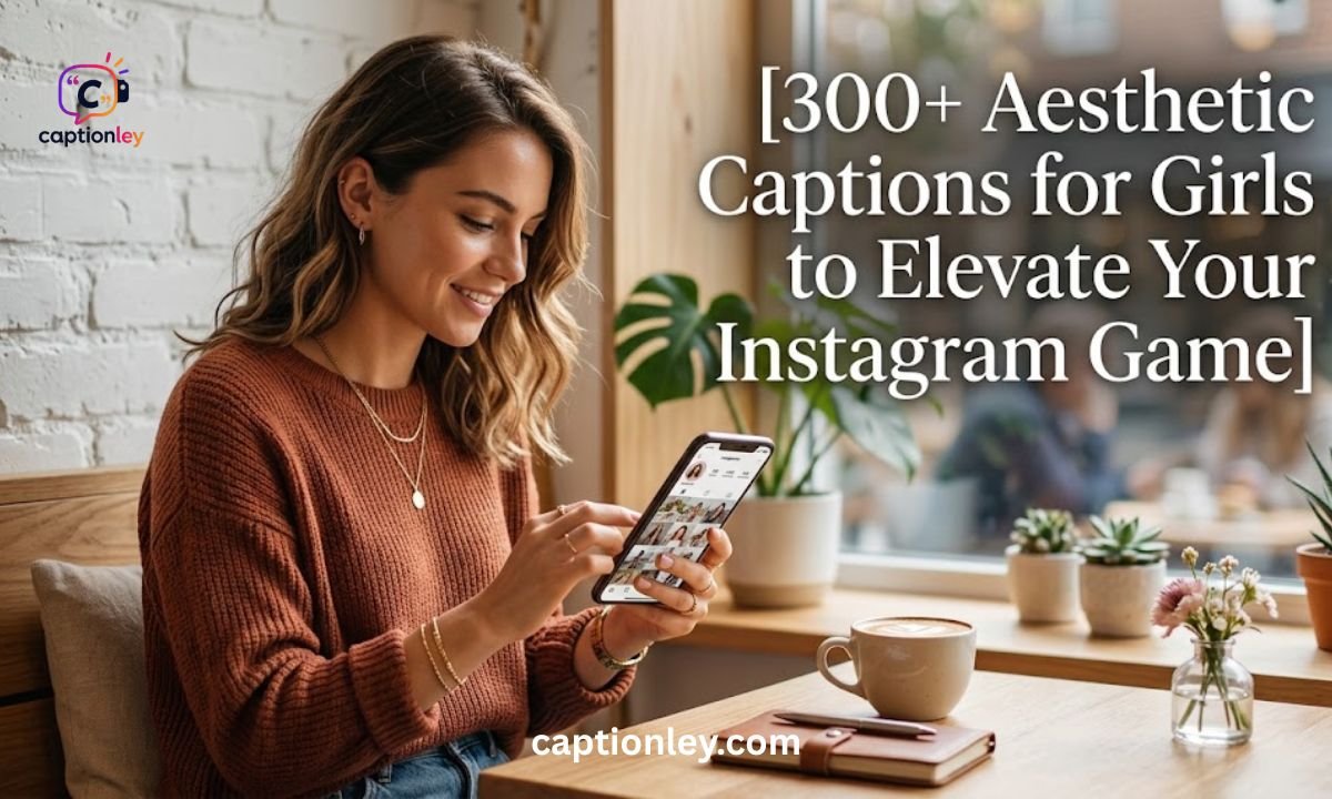 300+ Aesthetic Captions for Girls to Elevate Your Instagram Game
