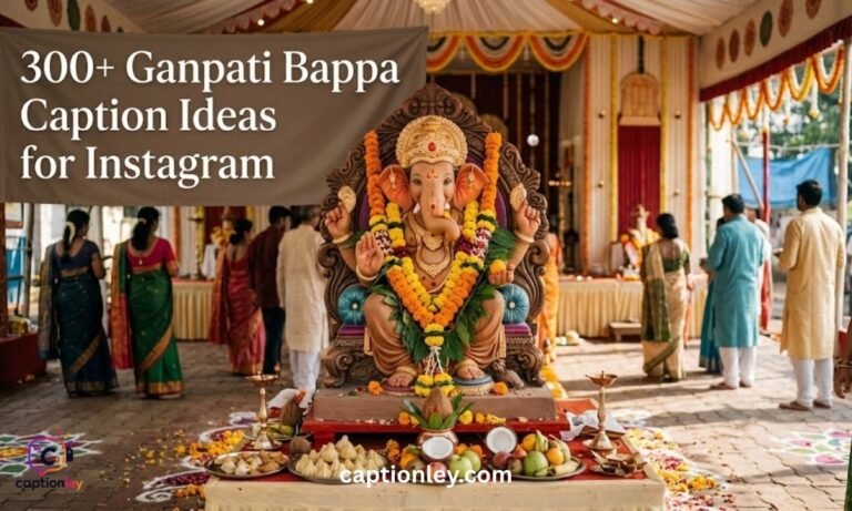 300+ Ganpati Bappa Caption Ideas for Instagram