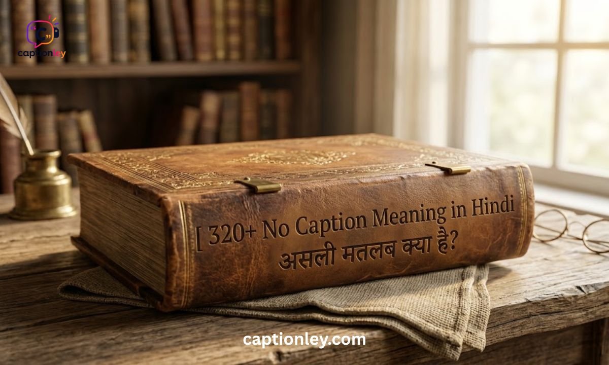320+ No Caption Meaning in Hindi असली मतलब क्या है