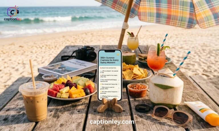 350+ Summer Captions for Every Sunny Moment