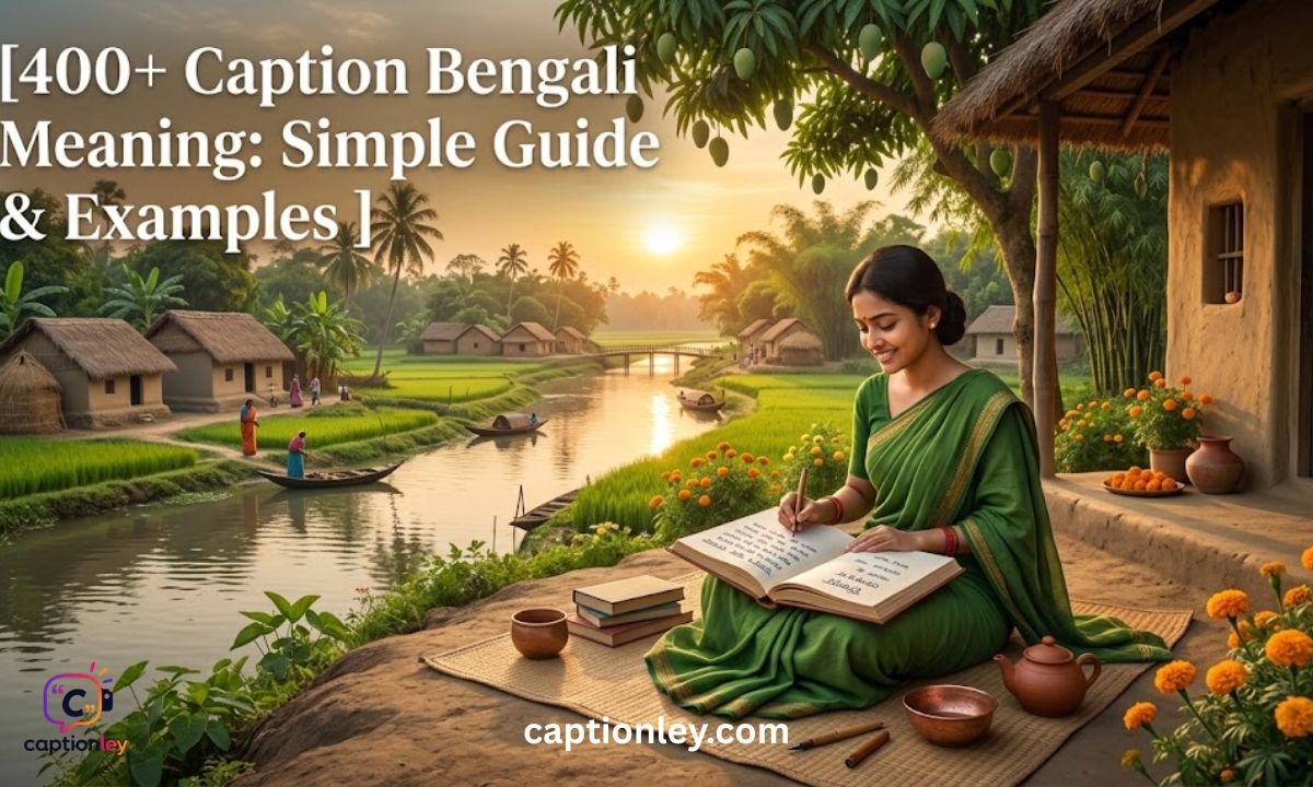 400+ Caption Bengali Meaning Simple Guide & Examples