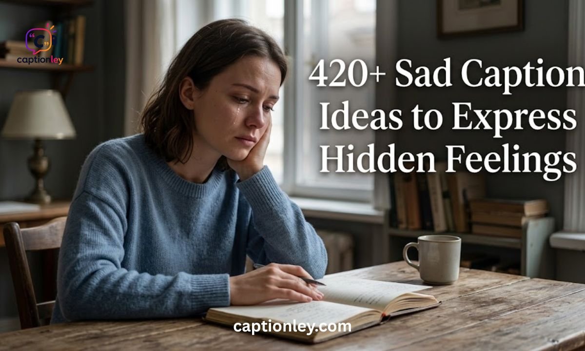 420+ Sad Caption Ideas to Express Hidden Feelings