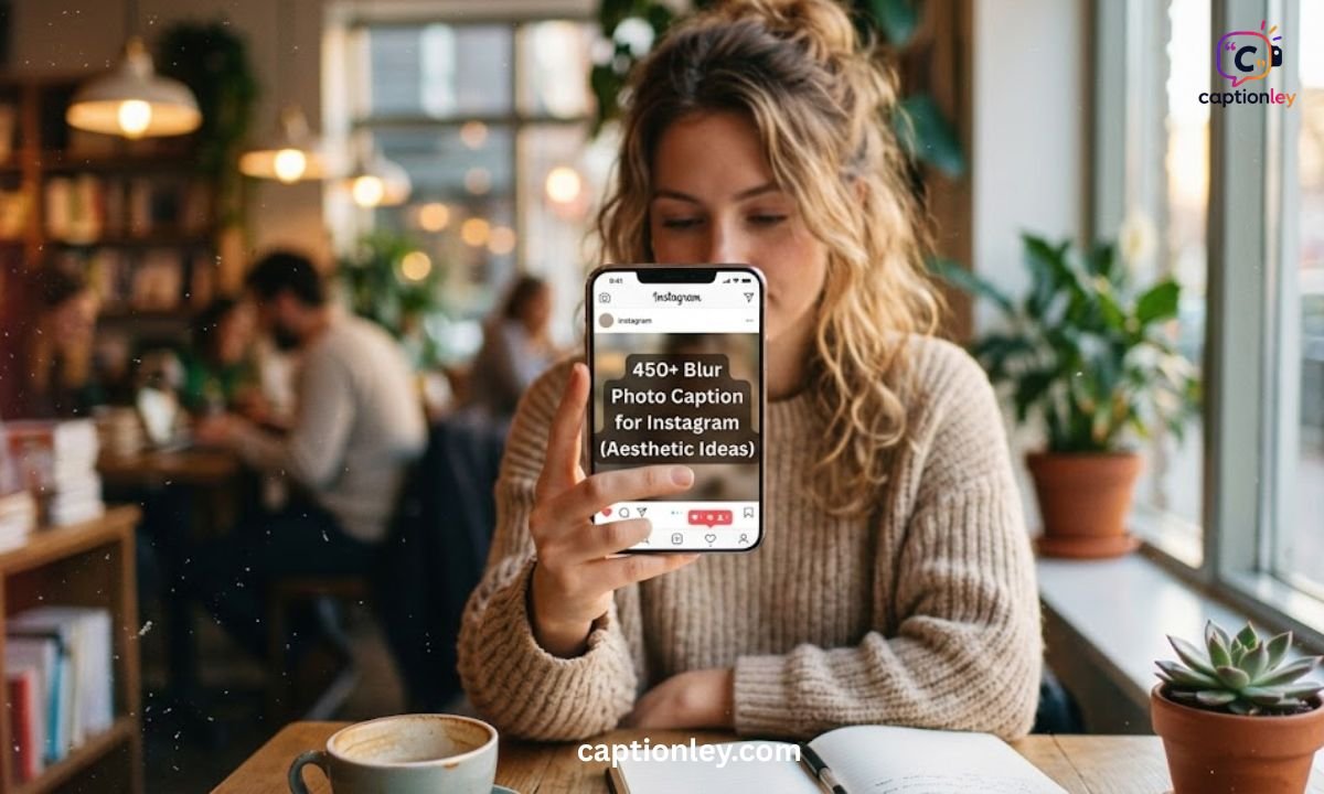 450+ Blur Photo Caption for Instagram (Aesthetic Ideas)