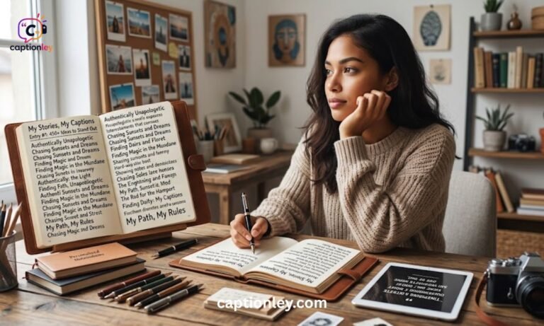 450+ Caption for Myself Ideas to Stand Out