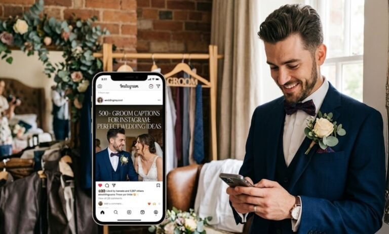 500+ Groom Captiaons for Instagram Perfect Wedding Ideas (1)