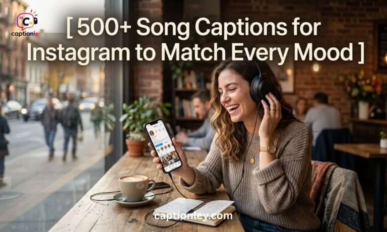 500+ Song Captions for Instagram to Match Every Mood