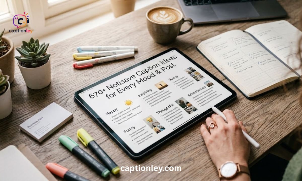 670+ Notisave Caption Ideas for Every Mood & Post