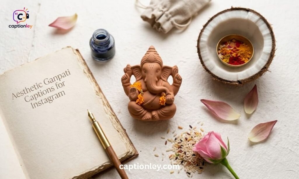 Aesthetic Ganpati Captions for Instagram