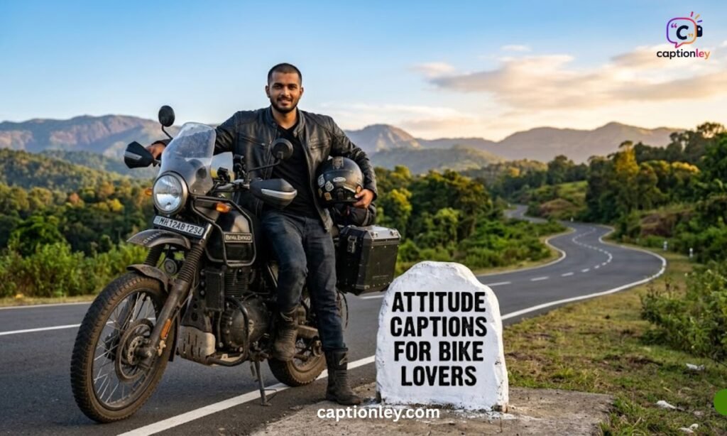 Attitude Captions for Bike Lovers