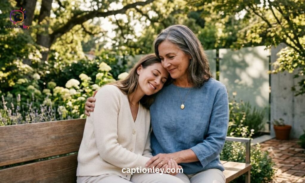 Beautiful One Word Caption for Mom