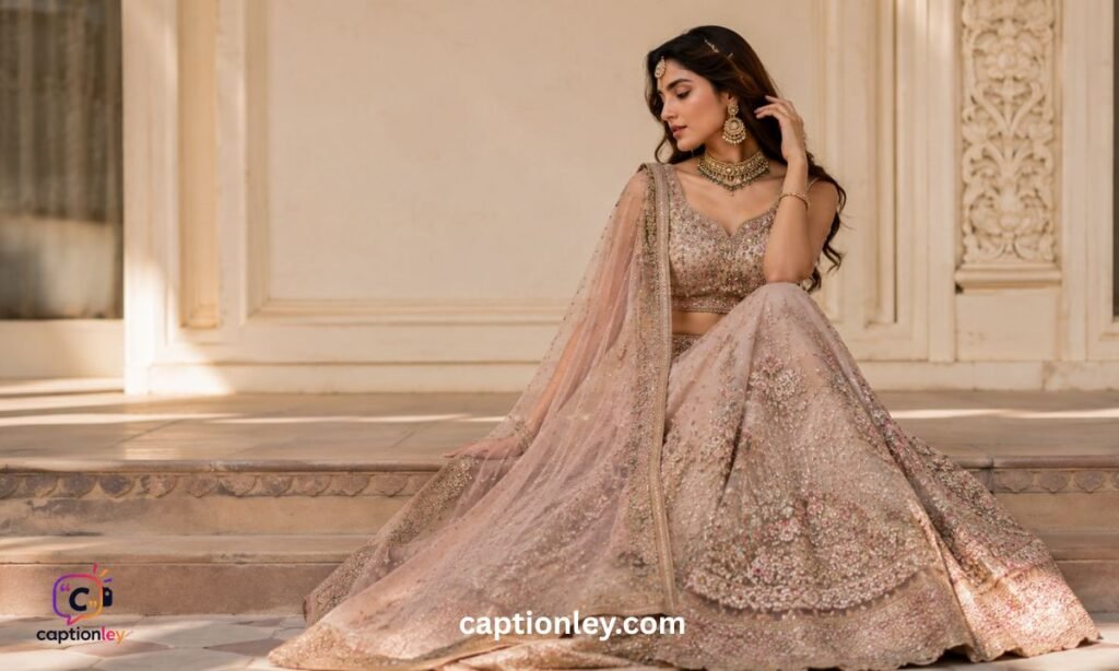 Caption for Lehenga Post on Instagram