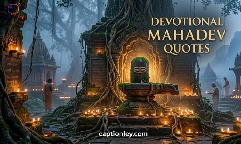 Devotional Mahadev Quotes
