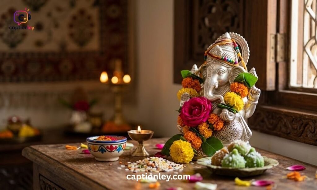 Festive Ganpati Bappa Caption for Instagram