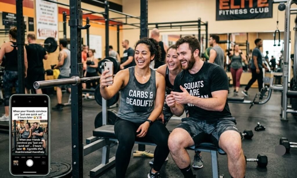 Funny Gym Captions for Instagram