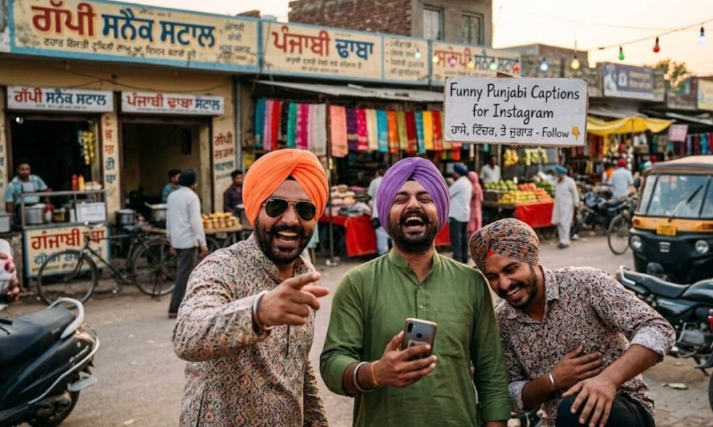 Funny Punjabi Captions for Instagram
