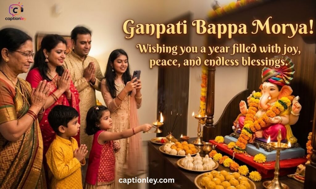 Ganpati Bappa Caption in English