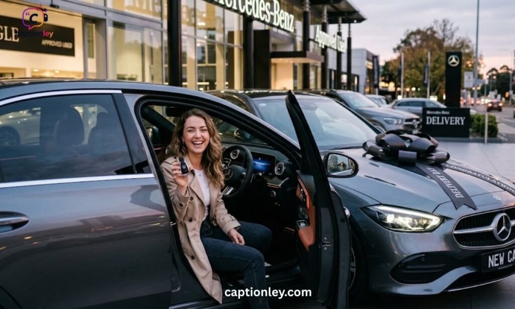 New Car Status Caption