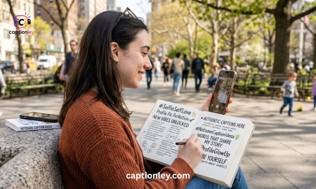 Notisave Caption for Selfies and Profile Pictures