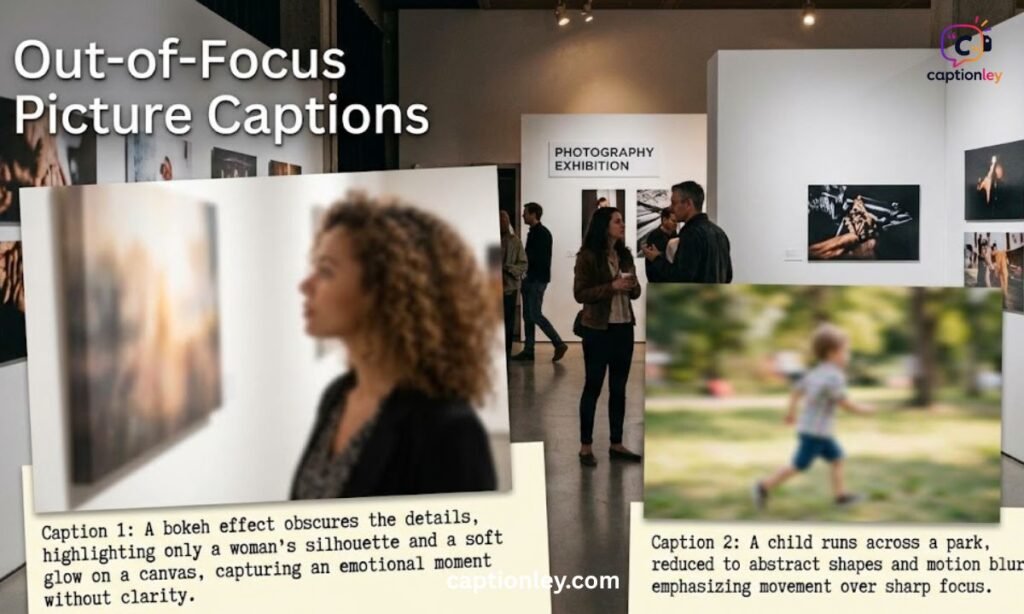 Out-of-Focus Picture Captions