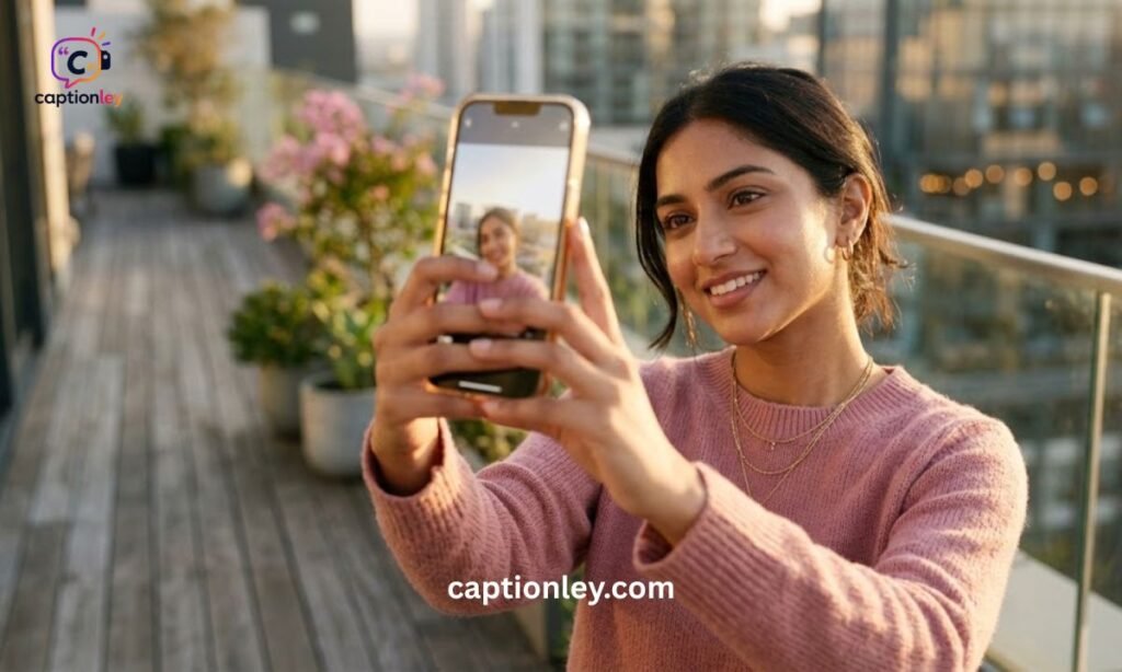 Pink Selfie Captions