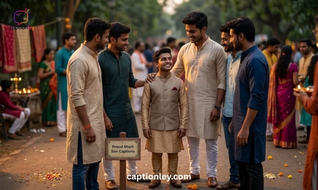 Proud Short Son Captions