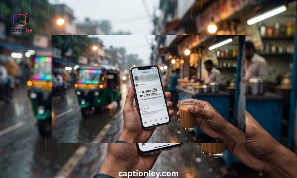 Rain Captions for Instagram in Hindi