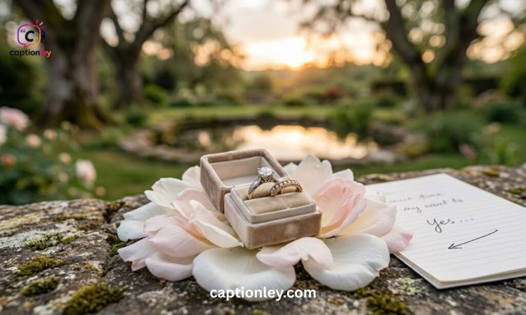 Romantic Engagement Captions for Instagram