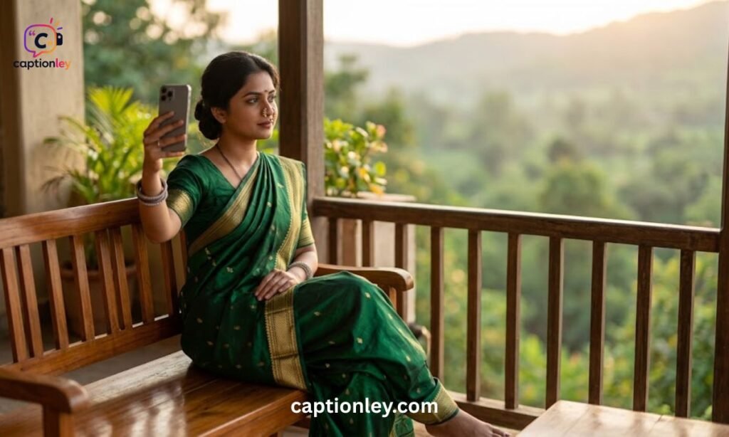 Saree Quotes for Instagram Captions in Marathi