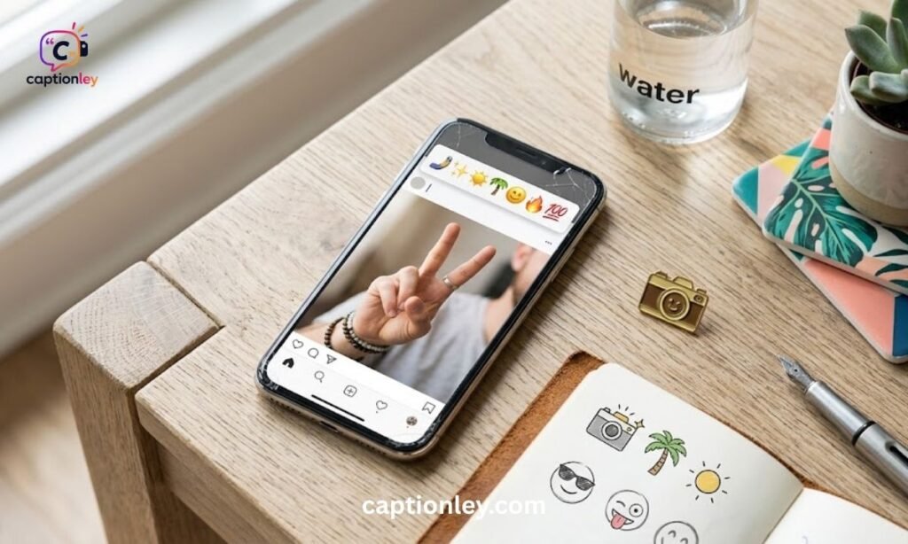 Selfie Emoji Captions for Instagram