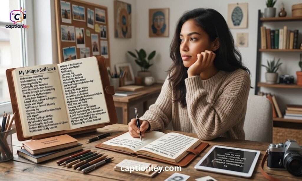 Unique Captions for Self-Love