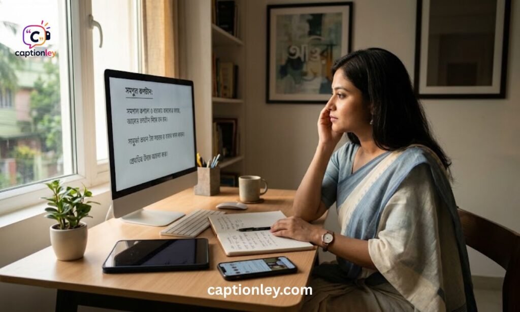 Why Understanding Caption Meaning in Bengali