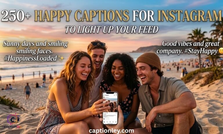 250+ Happy Captions for Instagram to Light Up Your Feed