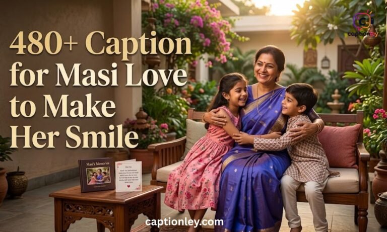 480+ Caption for Masi Love to Make Her Smile