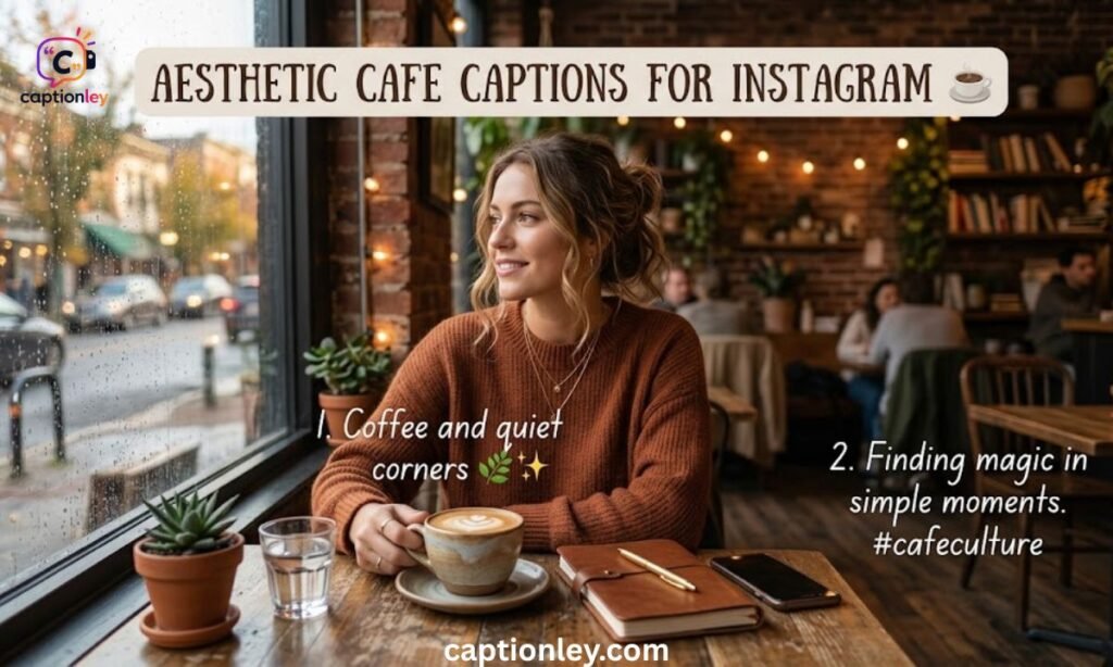Aesthetic Cafe Captions For Instagram