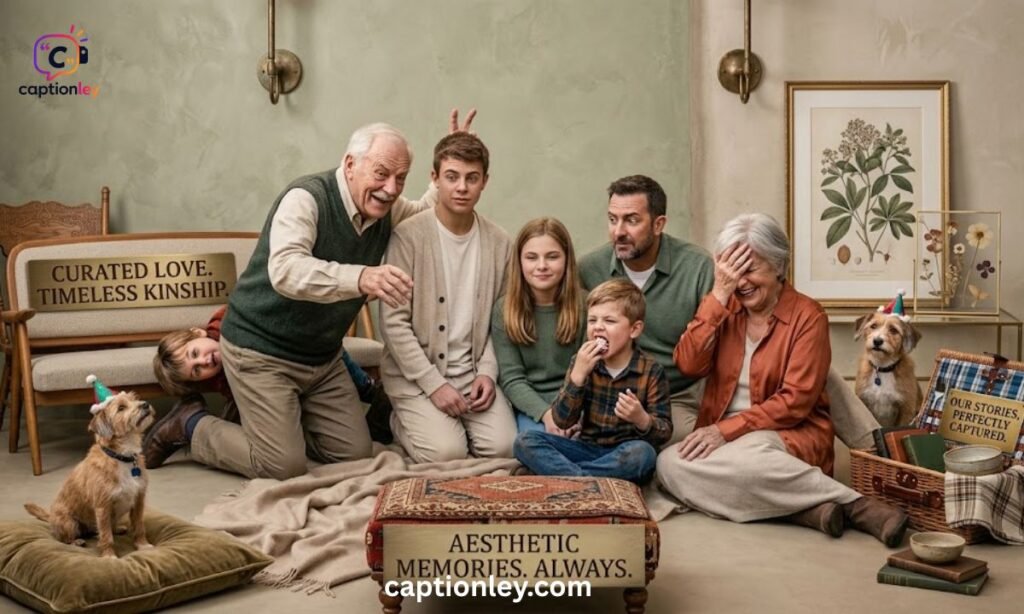 Aesthetic Family Captions