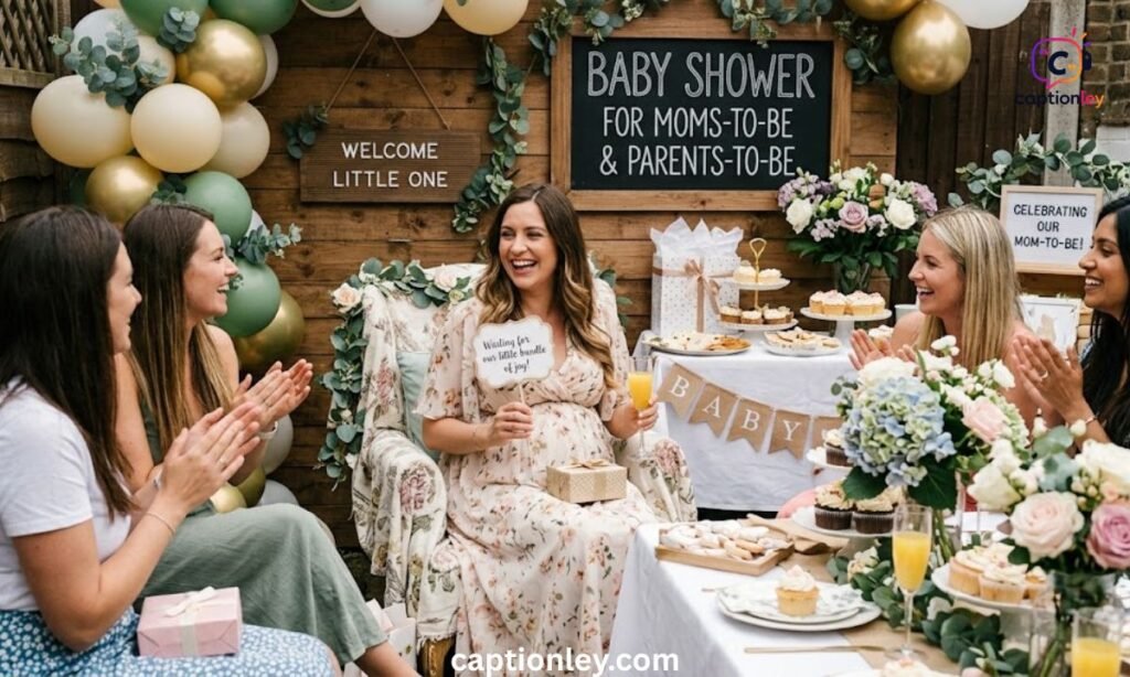 Baby Shower Captions for Moms-to-Be and Parents-to-Be
