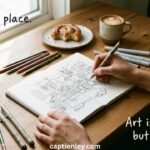 _Best Drawing Captions for Instagram (Short, Funny, Aesthetic )