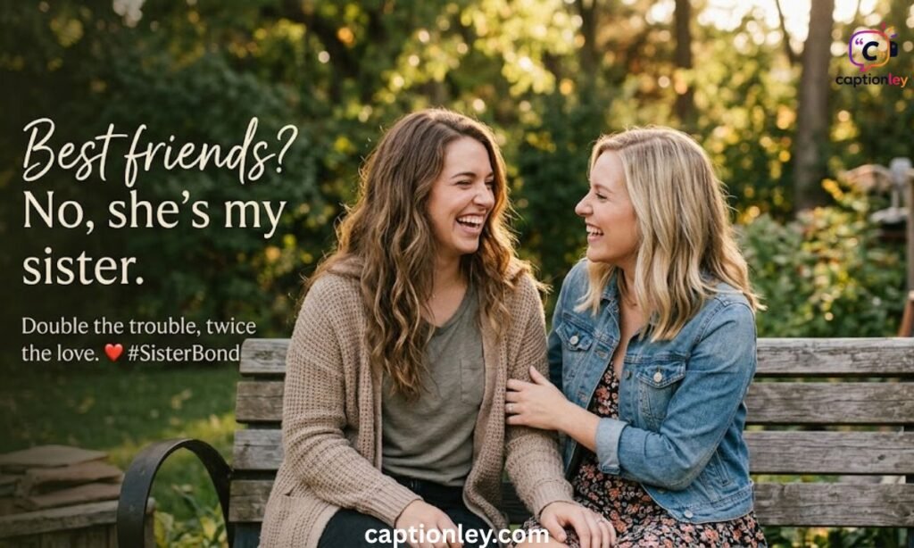 Best Sister Bond Captions for Instagram 