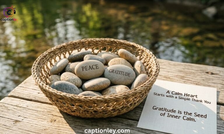 Calm Captions for Instagram Find Peace Within