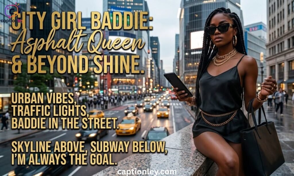 City Girl Baddie Captions