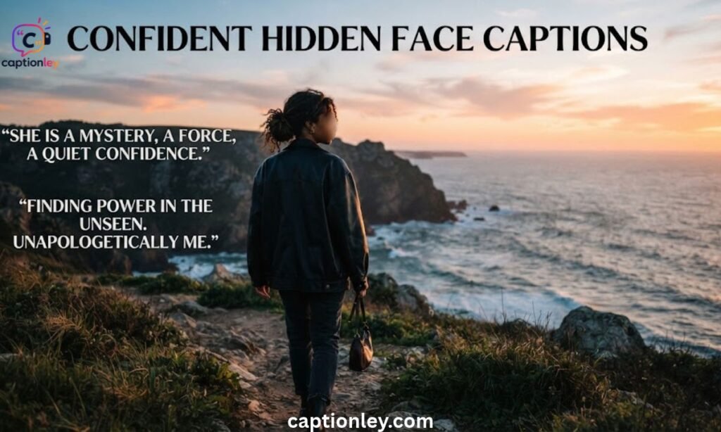 Confident Hidden Face Captions