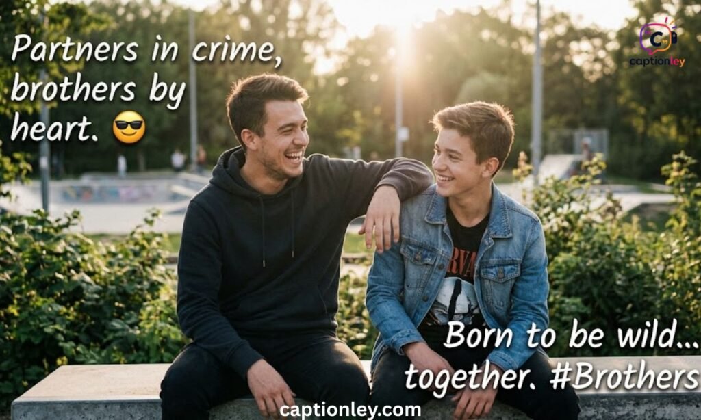 Cool Brother Captions/Quotes for Instagram 