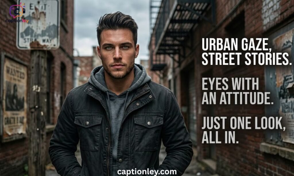 Eyes Captions for Instagram for Boys