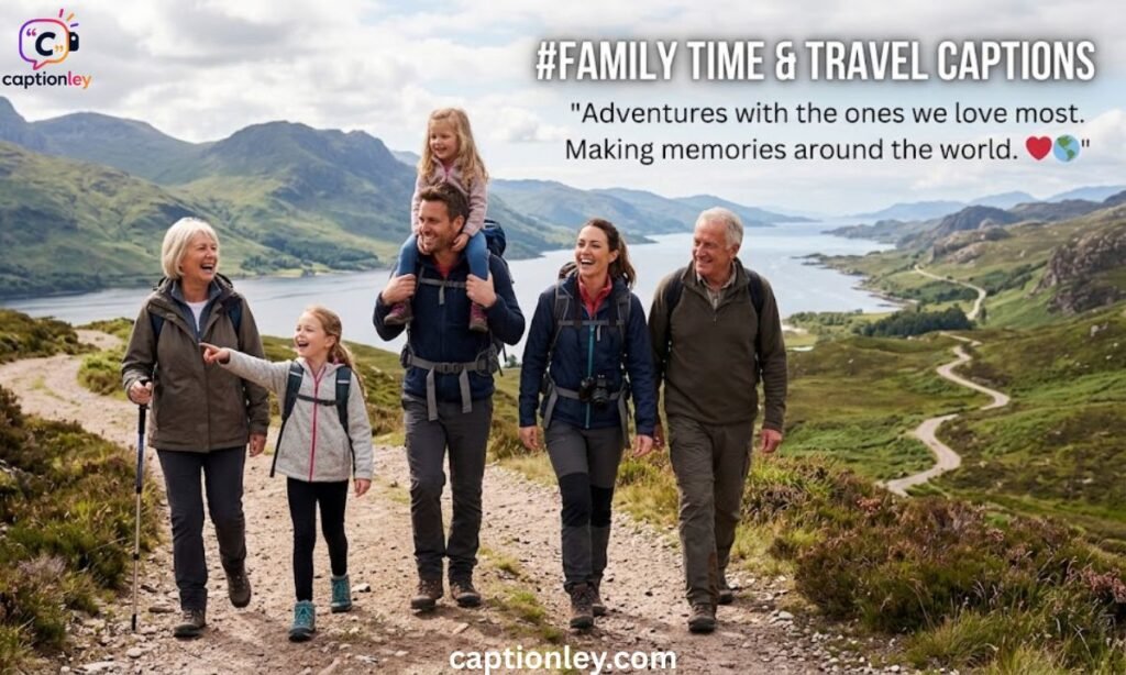 Family Time & Travel Captions
