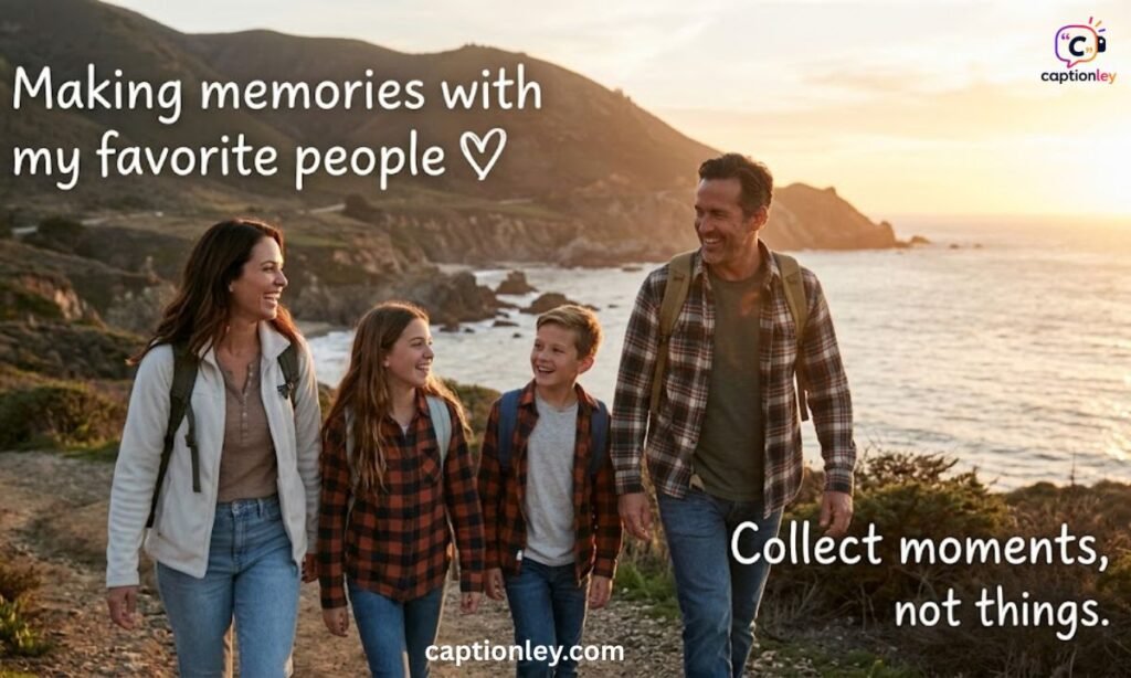 Family Vacation Captions